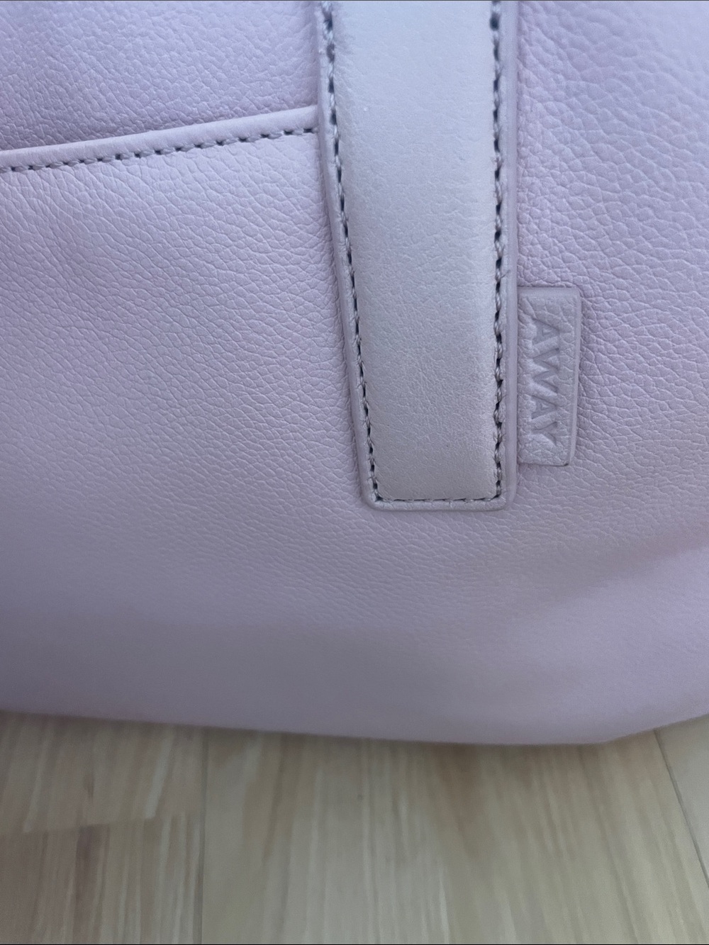 Away Blush Pink Leather Carryall - Picture 2 of 6